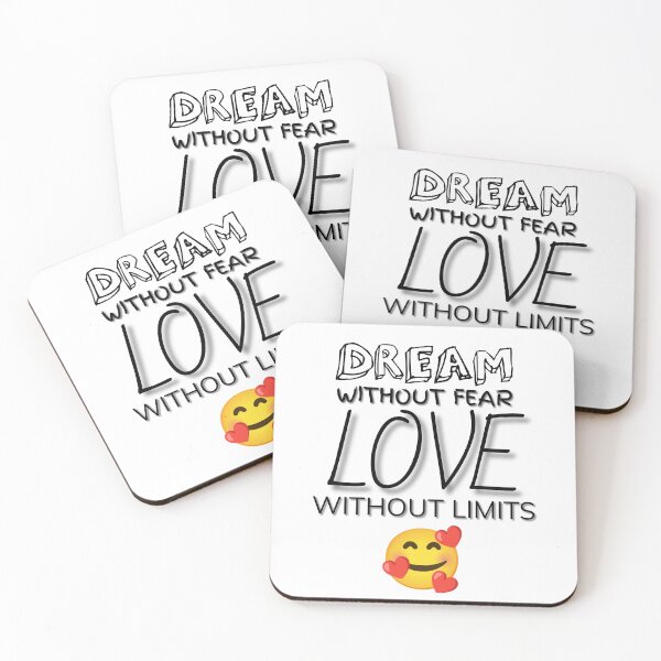 Item preview, Dream Without Fear, Love without Limits designed and sold by hiunlimit.