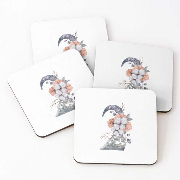 Item preview, Watercolor floral Christmas number 2 wedding print designed and sold by tiana-geo.