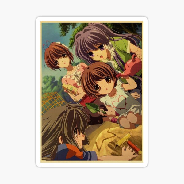 Clannad Anime Tomoya Okazaki Sanae Furukawa Fiction, CLANNAD, cg Artwork,  black Hair, chibi png