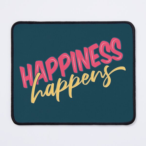 Item preview, Happiness happens - Choose happiness and Good vibes quotes designed and sold by Alice-Elgawi.