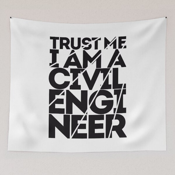 Item preview, Trust me i am a civil engineer designed and sold by marunstudio.