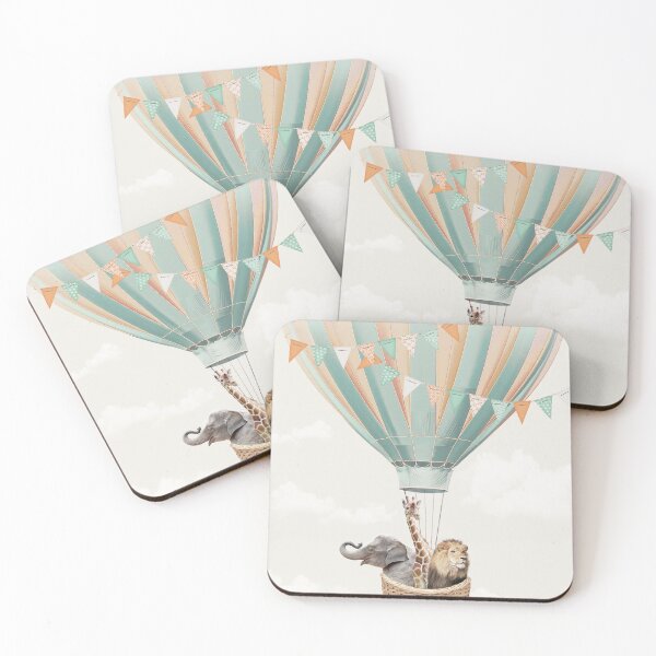 Item preview, Hot air balloon animal adventures designed and sold by juliaemelian.