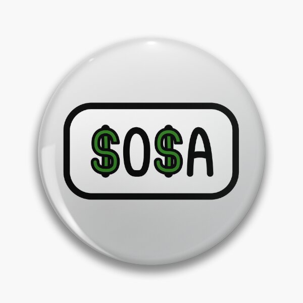 Item preview, 'SOSA' bumper sticker designed and sold by Casmeelas.