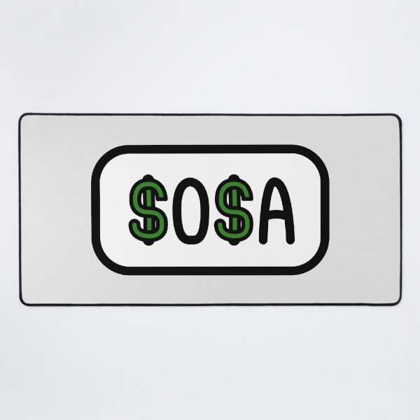 Item preview, 'SOSA' bumper sticker designed and sold by Casmeelas.
