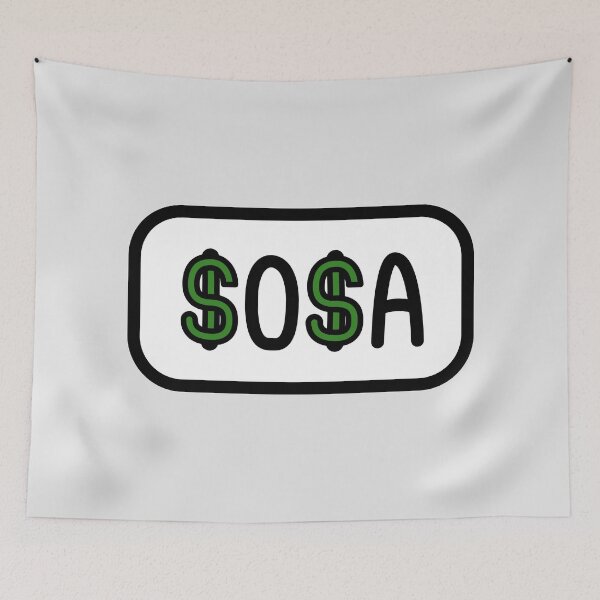 Item preview, 'SOSA' bumper sticker designed and sold by Casmeelas.