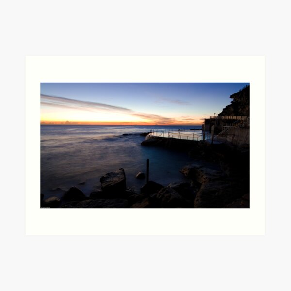 Ocean Pools Art Print