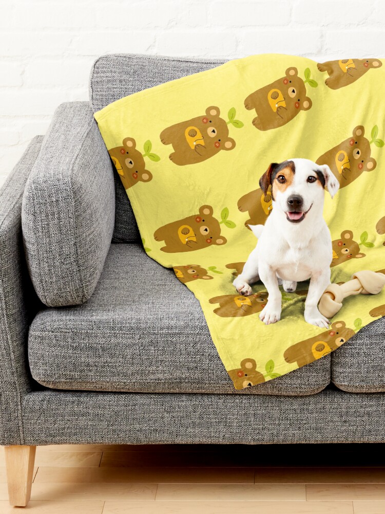 Alternate view of tea bear Pet Blanket