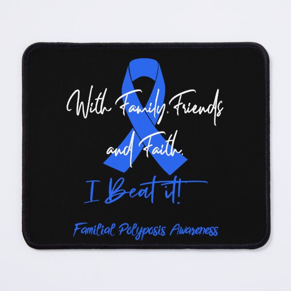 Item preview, Familial Polyposis Warrior - With Family, Friends, and Faith - I BEAT IT! designed and sold by Robbsyn.