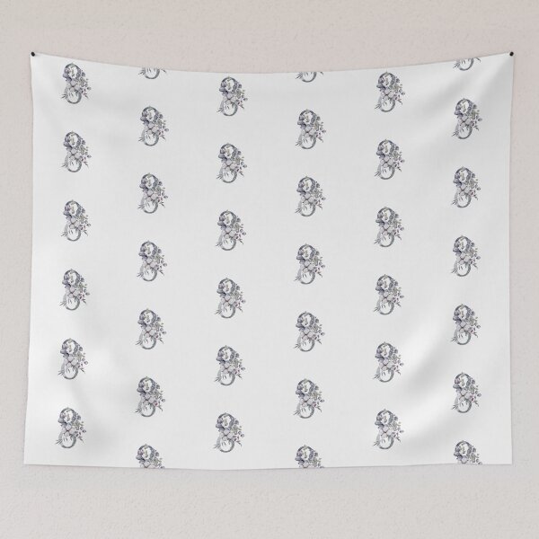 Item preview, Watercolor floral Christmas number 8 wedding print designed and sold by tiana-geo.