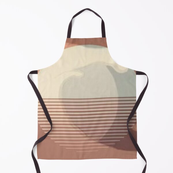 Item preview, Vintage Aesthetic Of A Cool Yellow And Orange Sunset With Ocean Waves designed and sold by haRexia.