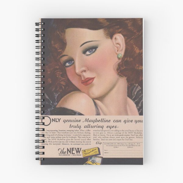 Item preview, Art Deco 1932 Maybelline Ad designed and sold by Jandsgraphics.