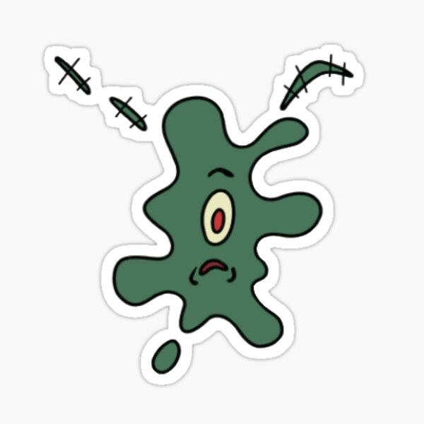 Splattered Plankton Sticker