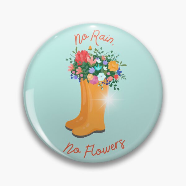 Item preview, No Rain, No Flowers designed and sold by Edenglow Prints & Peculiars.