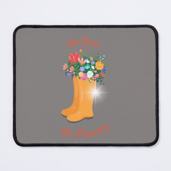 Item preview, No Rain, No Flowers designed and sold by Edenglow Prints & Peculiars.