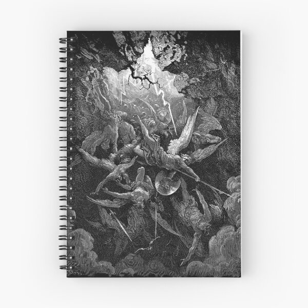 Item preview, Lithograph - Gustave Doré - Paradise Lost - The Mouth of Hell - John Milton designed and sold by DALIO666.