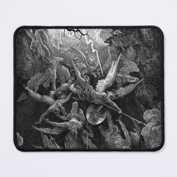 Item preview, Lithograph - Gustave Doré - Paradise Lost - The Mouth of Hell - John Milton designed and sold by DALIO666.