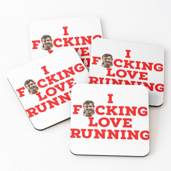 Item preview, I F*cking love running designed and sold by Maniakz.