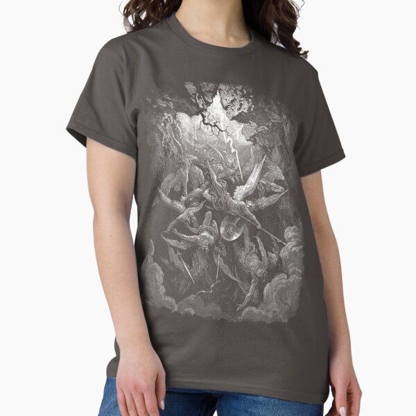 Aperçu de l'œuvre Lithographie - Gustave Doré - Paradis Perdu - La Bouche de l'Enfer - John Milton créée et vendue par DALIO666.