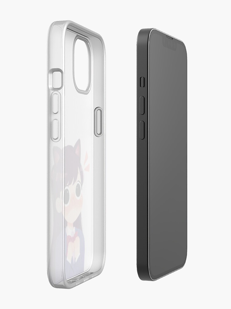Alternate view of komi can't communicate cat iPhone Case