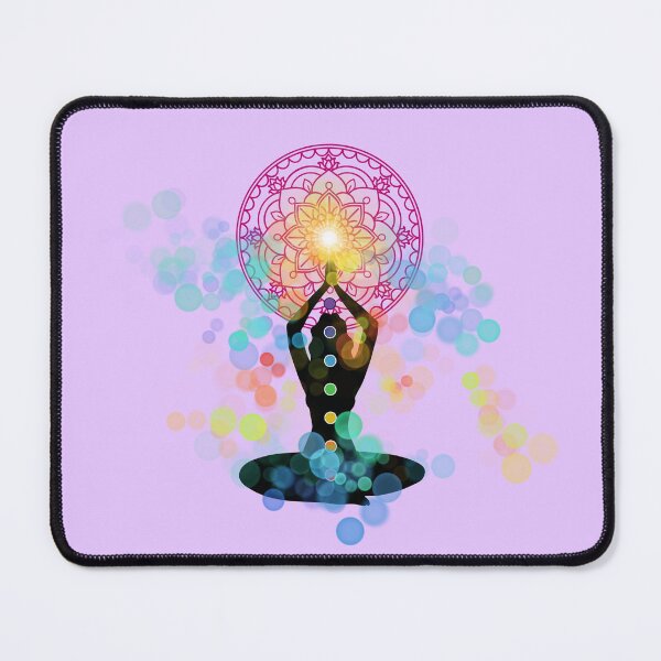 Item preview, Colorful Chakra Energy.. A lovely design that includes bubbles of energy and a shining central star designed and sold by Wonder & Whimsy.