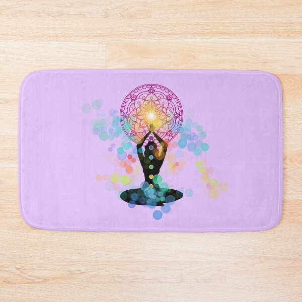 Item preview, Colorful Chakra Energy.. A lovely design that includes bubbles of energy and a shining central star designed and sold by Wonder & Whimsy.