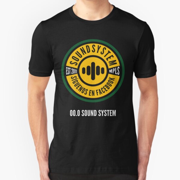 Sound System 2017 Slim Fit T-Shirt