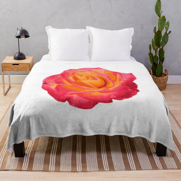 Item preview, Cute Orange Rose ,Watercolor Artwork designed and sold by Clothingspot.
