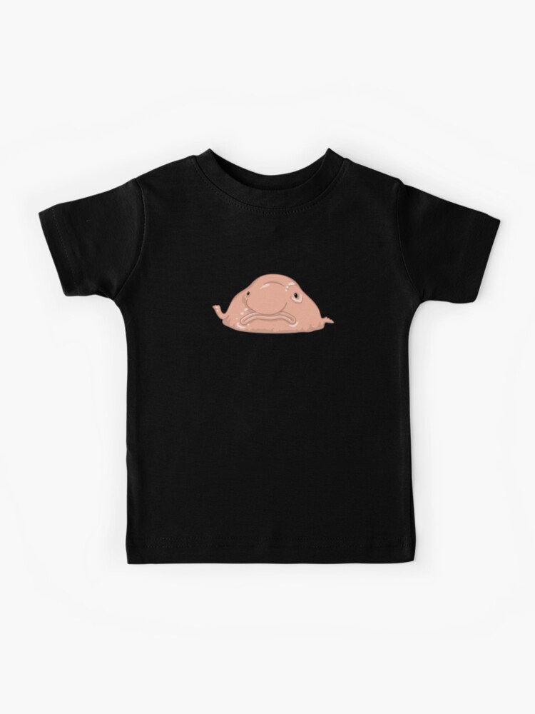 Blob Fish Funny Face Fish  Kids T-Shirt for Sale by DeepFriedArt