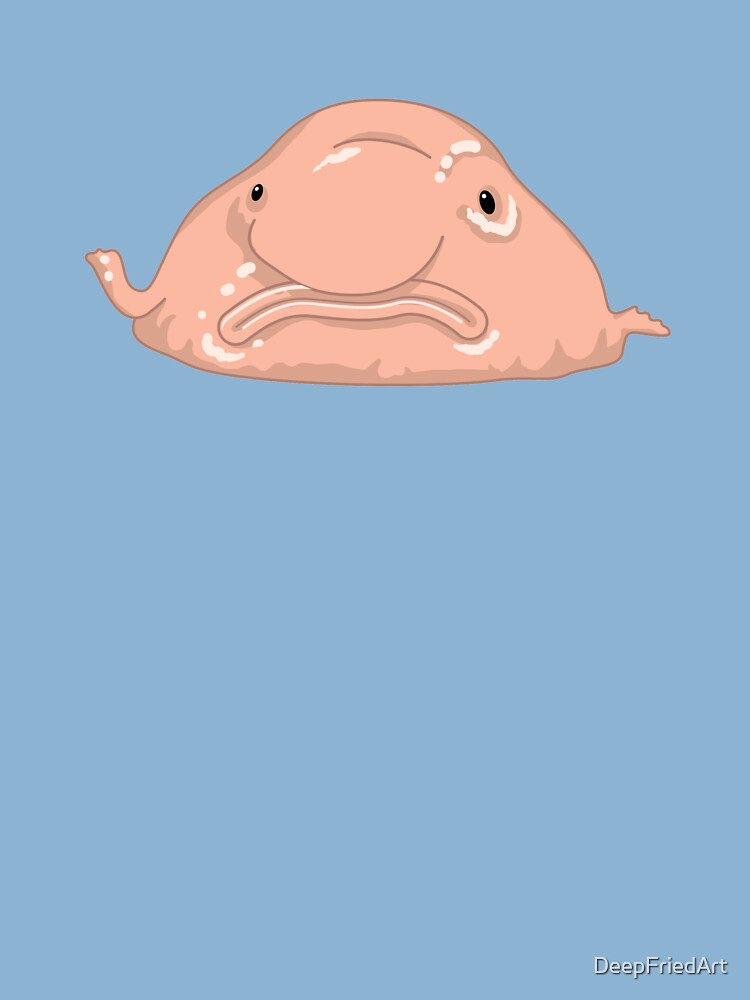 Blob Fish Funny Face Fish  Sticker for Sale by DeepFriedArt