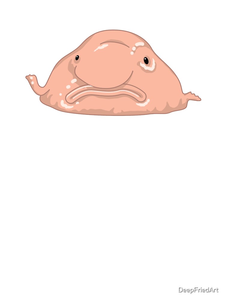 Blob Fish Funny Face Fish Water Bottle