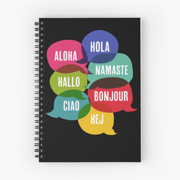 Item preview, Hola, Hello, ciao, namaste, bojour, aloha designed and sold by Ztudio.