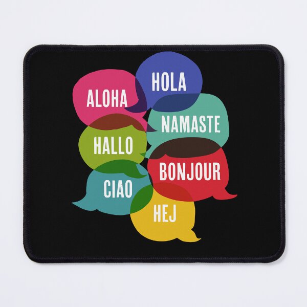 Item preview, Hola, Hello, ciao, namaste, bojour, aloha designed and sold by Ztudio.