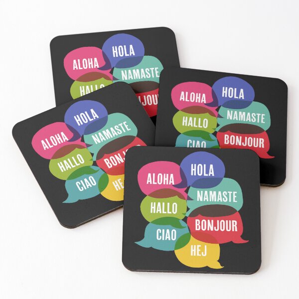 Item preview, Hola, Hello, ciao, namaste, bojour, aloha designed and sold by Ztudio.