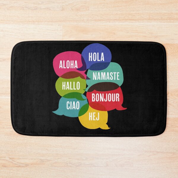 Item preview, Hola, Hello, ciao, namaste, bojour, aloha designed and sold by Ztudio.