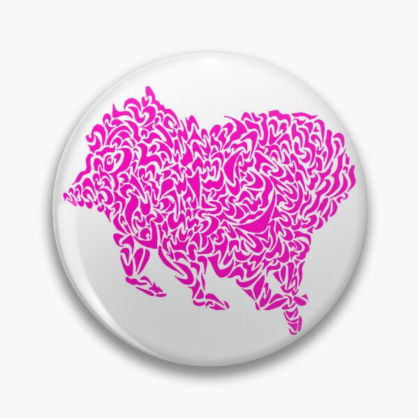 Item preview, Abstract Pink Pig designed and sold by esslev.