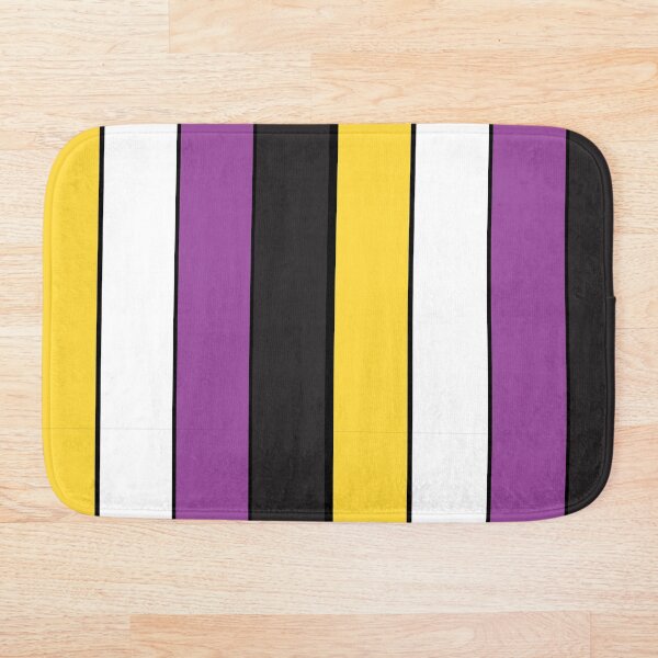 Item preview, Non-Binary Pride Flag Ribbon designed and sold by Zerasu.