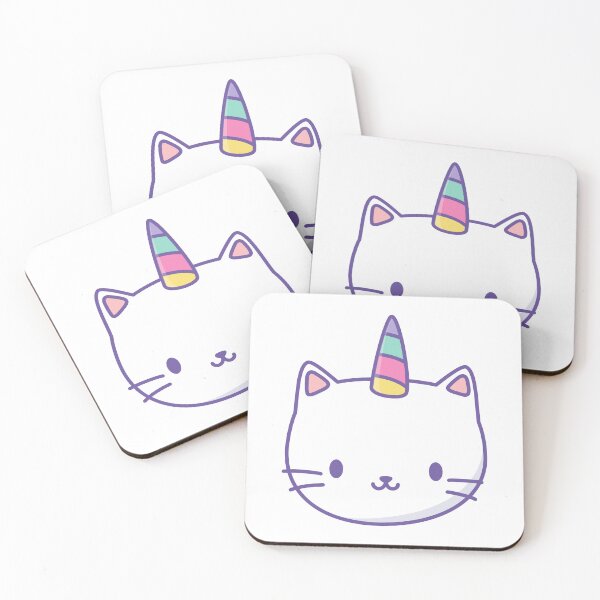 Item preview, gato unicornio designed and sold by Meditanacor.