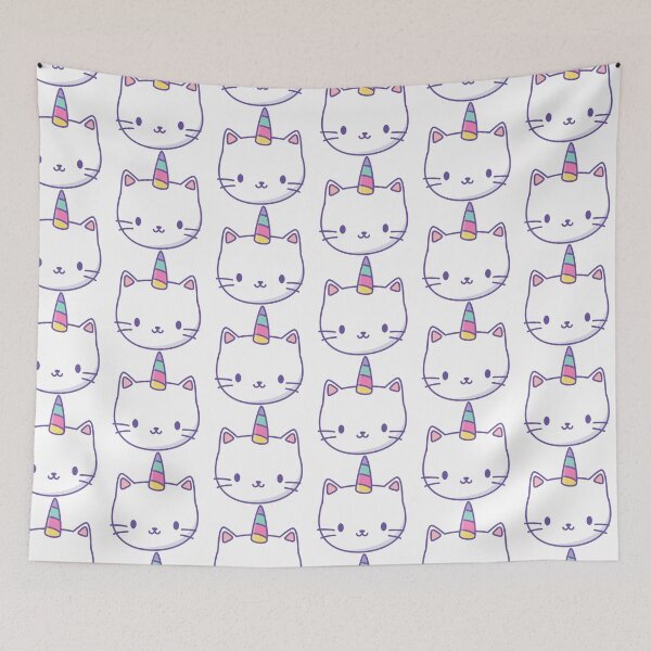 Item preview, gato unicornio designed and sold by Meditanacor.