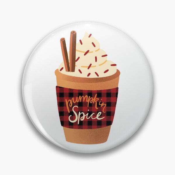 Item preview, Pumpkin Spice Latte, Buffalo Plaid designed and sold by MamaSweetea.