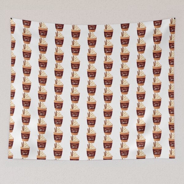 Item preview, Pumpkin Spice Latte, Buffalo Plaid designed and sold by MamaSweetea.