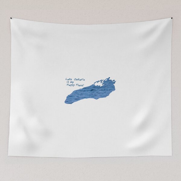 Item preview, Lake Ontario is my Happy Place! designed and sold by RedHandedOD.