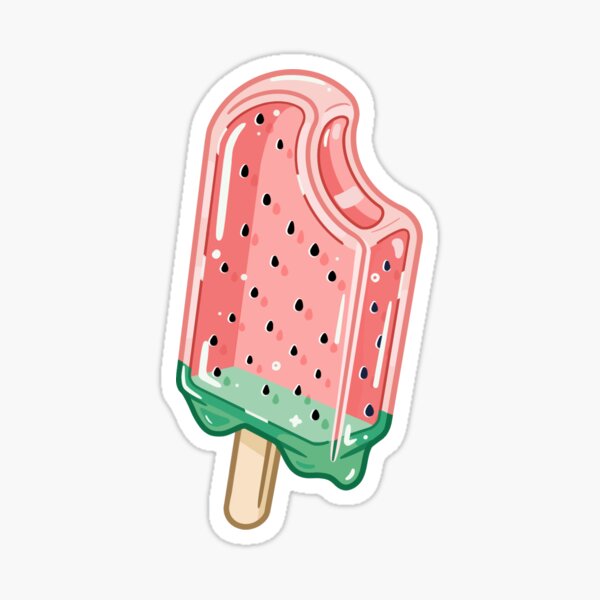Artikel-Vorschau von Wassermelonen-Eis am Stiel, designt und verkauft von veraphina.