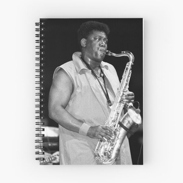 Item preview, Clarence Clemons - The Big Man - BW Photograph designed and sold by ConcertImages.