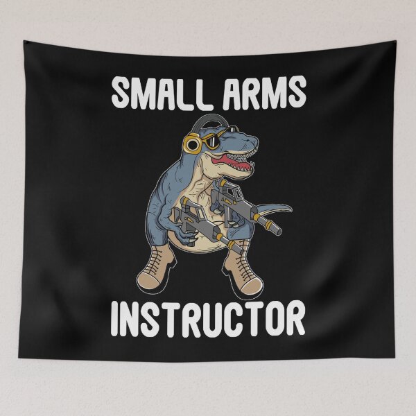 Item preview, Small Arms Instructor Rex Dinosaur Gun for Firearm Trainer designed and sold by hoangminhSHOP.