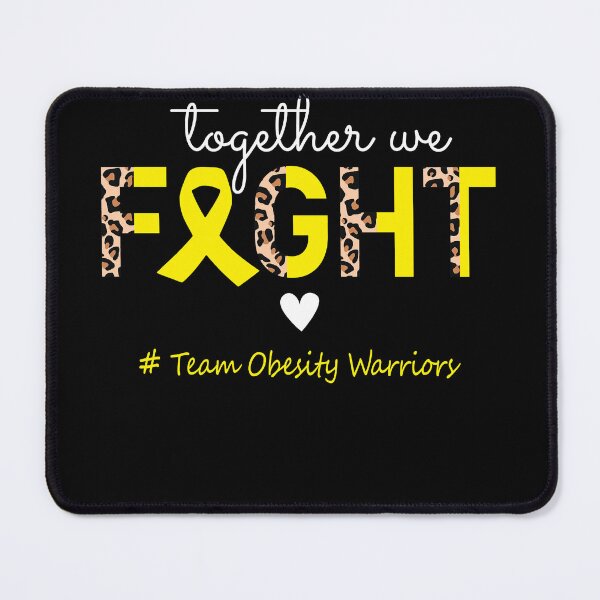 Item preview, Obesity Awareness Together We Fight Team Obesity Warriors designed and sold by whlrcheryl.