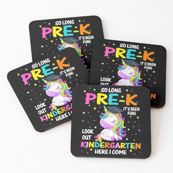 Item preview, So Long Pre-K Kindergarten Here I Come Unicorn Graduation designed and sold by hoangminhSHOP.