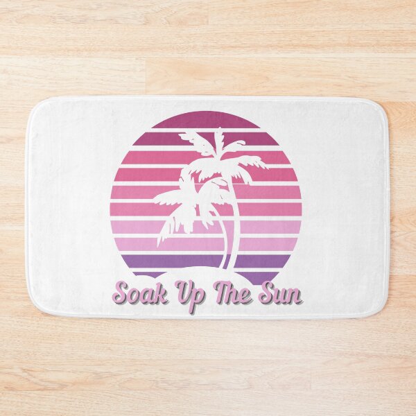 Item preview, Soak Up The Sun - Vintage Tropical Sunset - BEACH LOVE - Sunset Chaser designed and sold by Sun Sand & Sea Art.