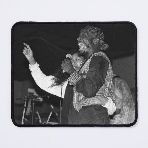 Item preview, Jimmy Cliff - BW Photograph designed and sold by ConcertImages.