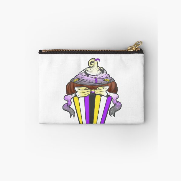 Item preview, Non-binary Pride Cupcake! designed and sold by Lxsketch.