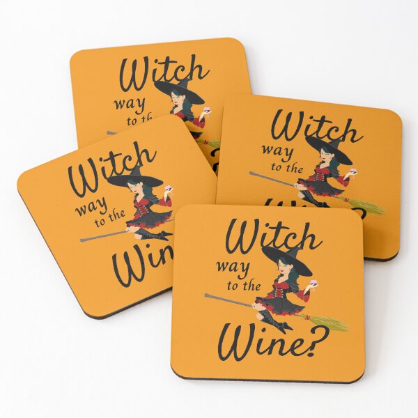 Item preview, Witch way to the wine designed and sold by INSOMNIAC101.